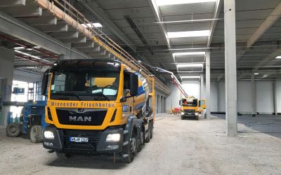 Industriefußböden und Außenanlagen – Daimler Prototypenpark in Waiblingen