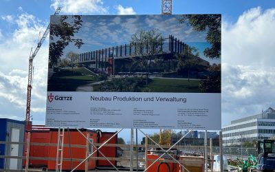 Neubau Hauptsitz Goetze KG Armaturen in Ludwigsburg